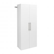 HangUps 30 inch Large Storage Cabinet, White