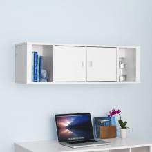 Designer Floating Hutch White