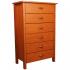 6 Drawer Nouvelle Chest cherry