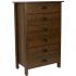 6 Drawer Nouvelle Chest walnut