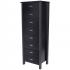 8 Drawer Nouvelle Lingerie Bureau black