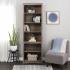 Tall Bookcase, Drifted Gray