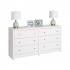 Calla 6-Drawer Dresser in Pure White